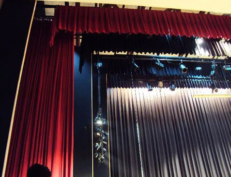 telon motorizado de teatro